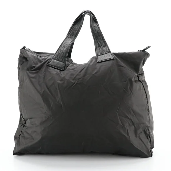 Salvatore Ferragamo Black Duffel Bag